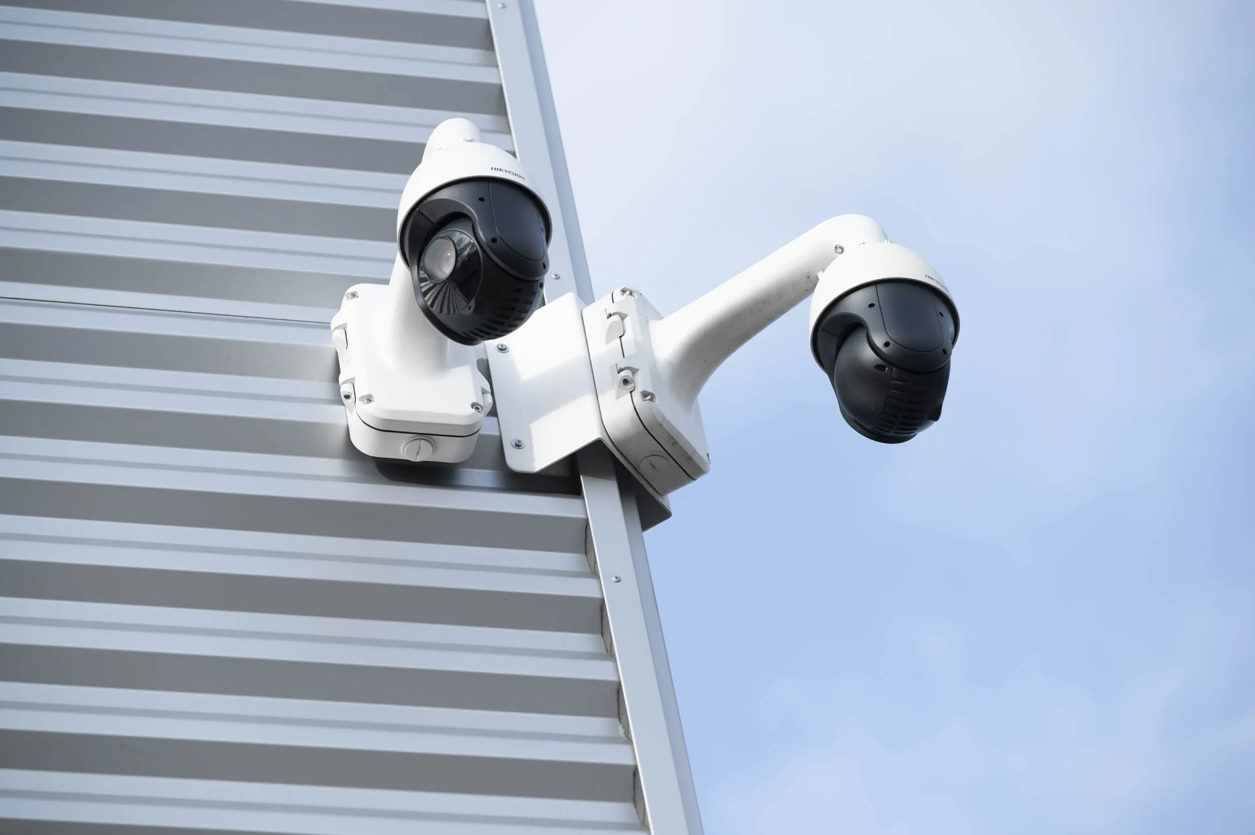 Beveiliging opslagruimtes door camera's